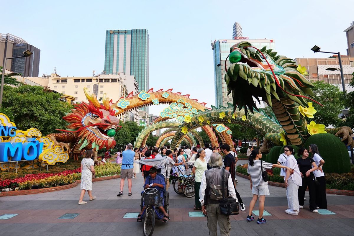 ホーチミンの中心部