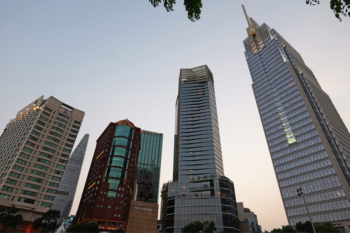 ホーチミンの中心部