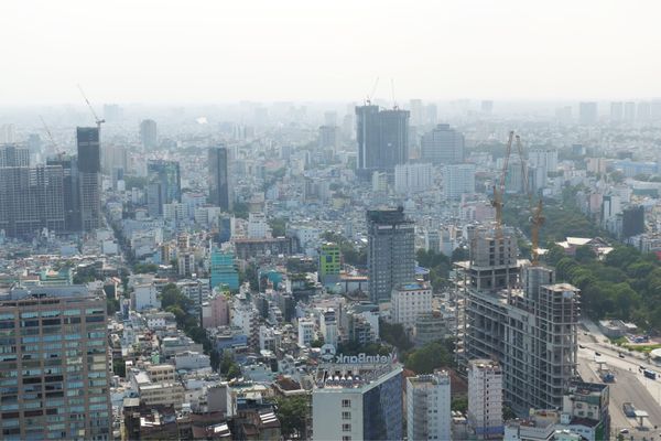 ベトナム・HoChiMinhCity「ベトナム、カンボジア弾丸旅」の写真：ホーチミンの展望