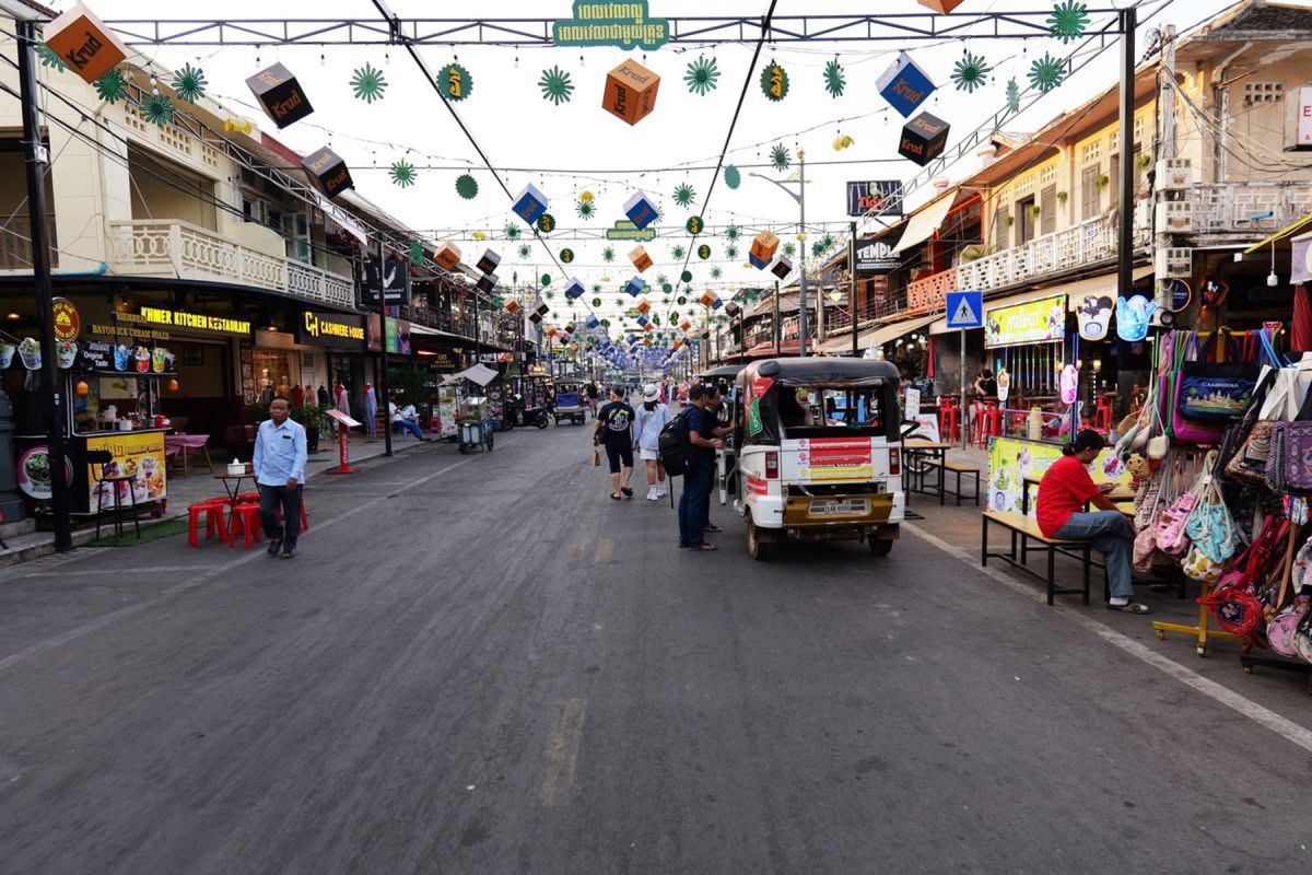 シェムリアップ中心部