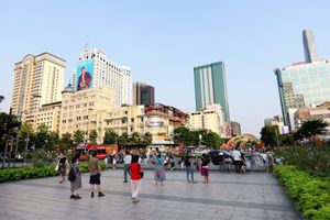 ホーチミンの中心部