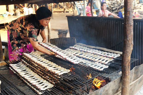 ベトナム・HoChiMinhCity「ベトナム、カンボジア弾丸旅」の写真：魚の加工