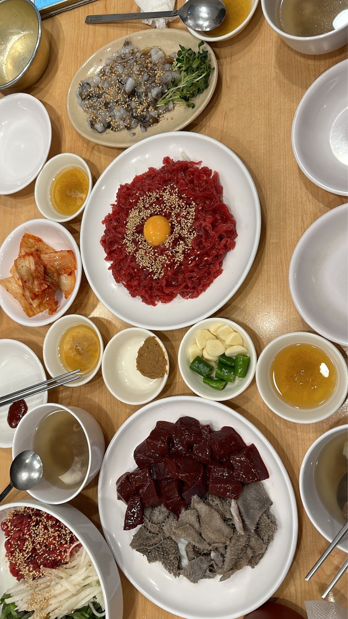 お店で食べたものたち！白子鍋はもうリピなしだけど他は完璧美味しすぎた！