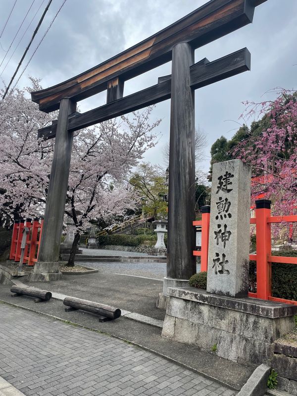 日本・京都「京都旅行」の写真：織田信長が祀られている
建勲神社⛩️