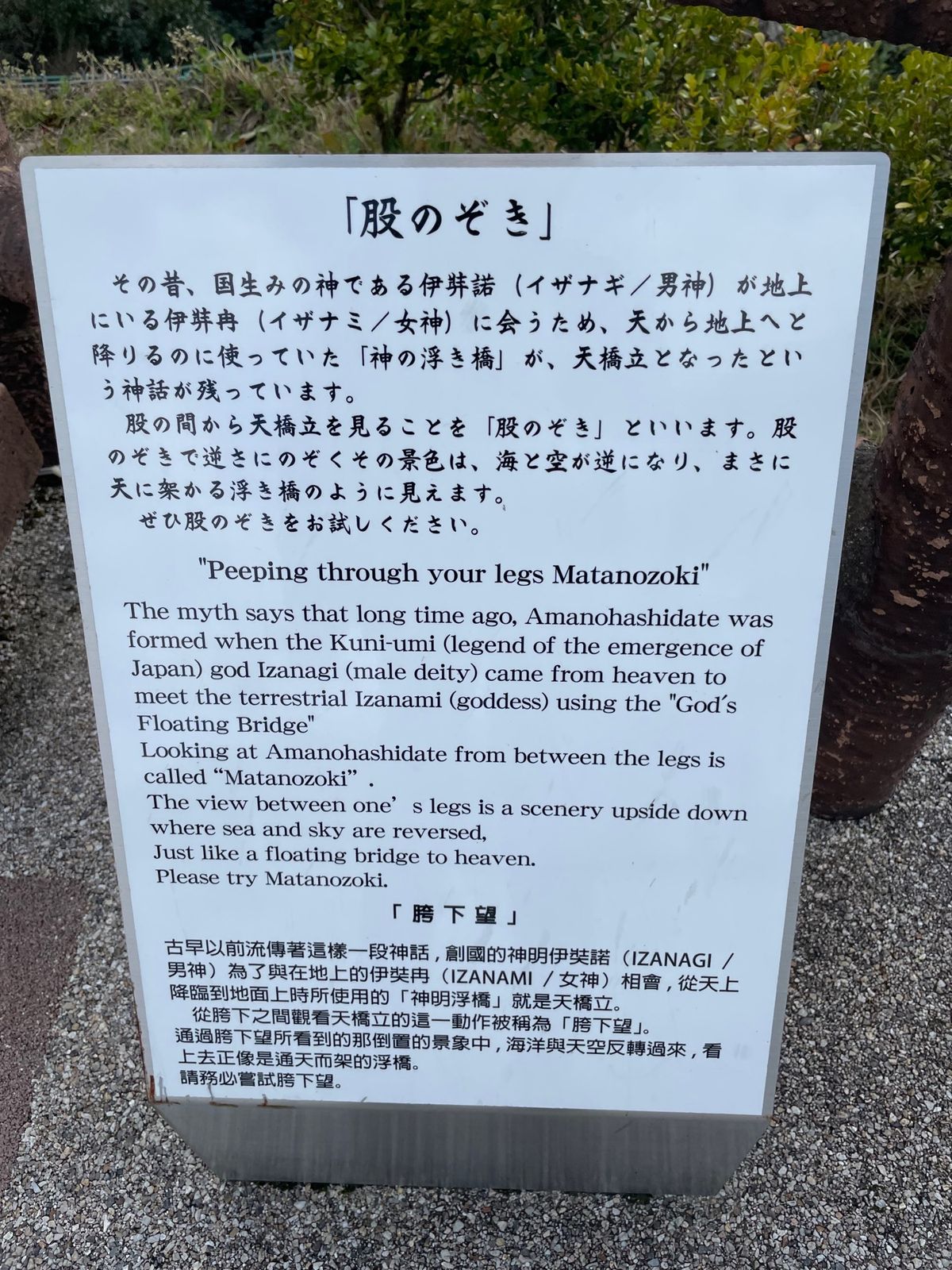 あさりどんと天橋立