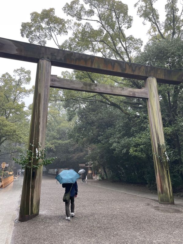 日本・名古屋城「名古屋、伊勢」の写真：熱田神宮⛩️