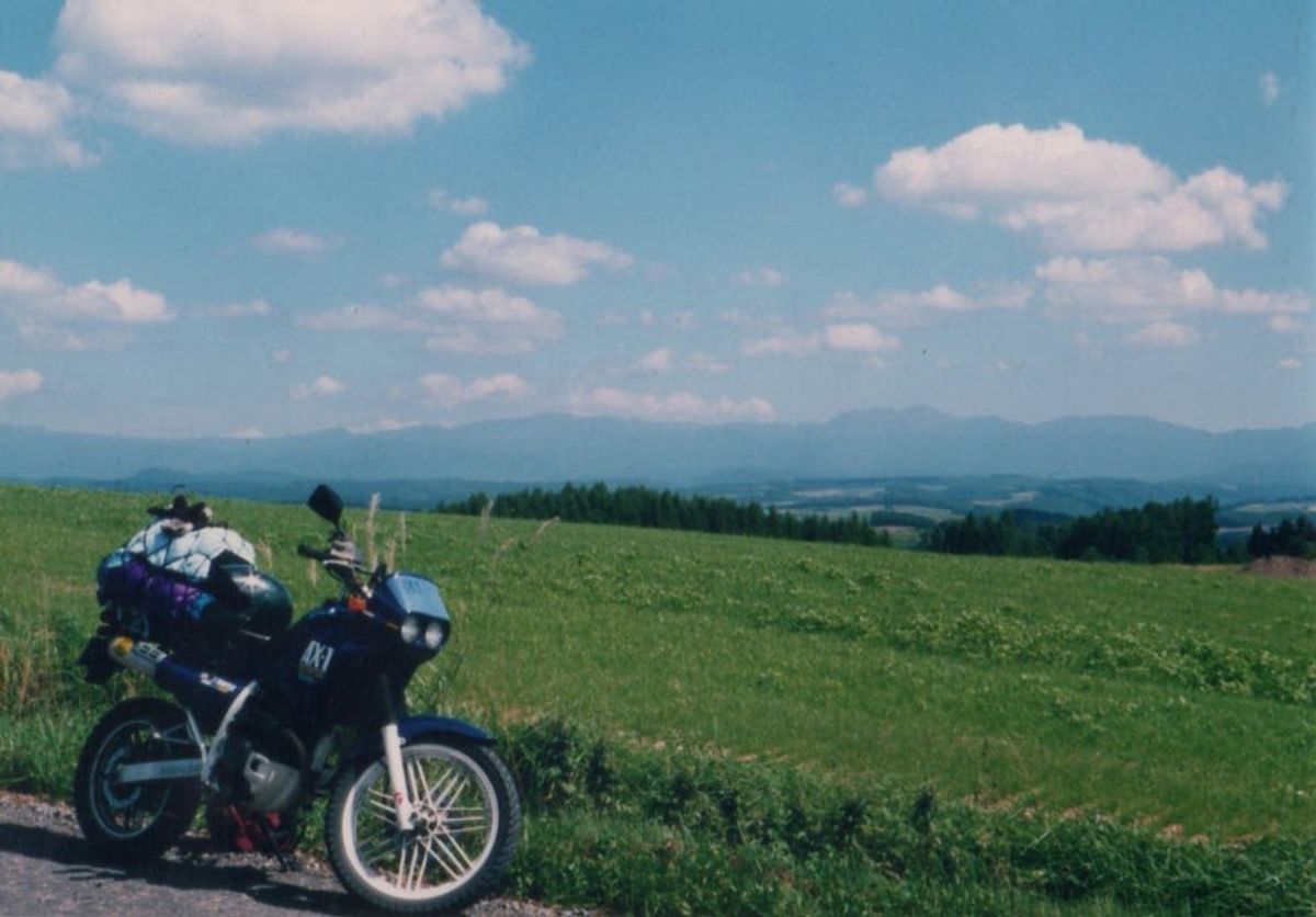 当時乗っていたAX-1で初めての遠征ツーリング旅。キャンプにハマったのもこ...