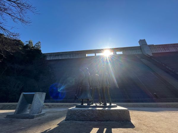 日本・大分県「大分県日田市進撃の巨人巡り」の写真：大山ダム
進撃の巨人in HITA ミュ...