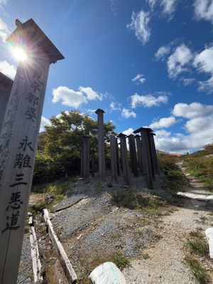 霊場恐山
ホントに怖いのはココから先なんだとはつゆしらず笑