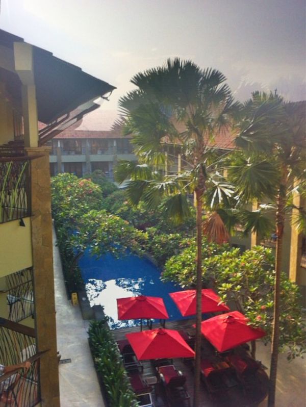 インドネシア・バリ島「初バリ」の写真：一日だけの休日
ヌサドゥアビーチでダイビ...