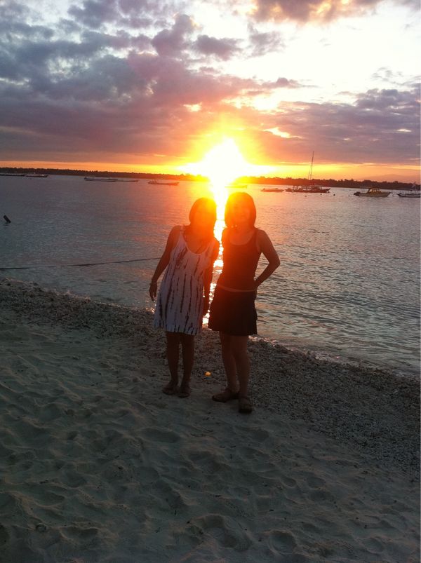 インドネシア・ギリ「初ギリ」の写真：初めてのイカンバカールやシュノーケリング...