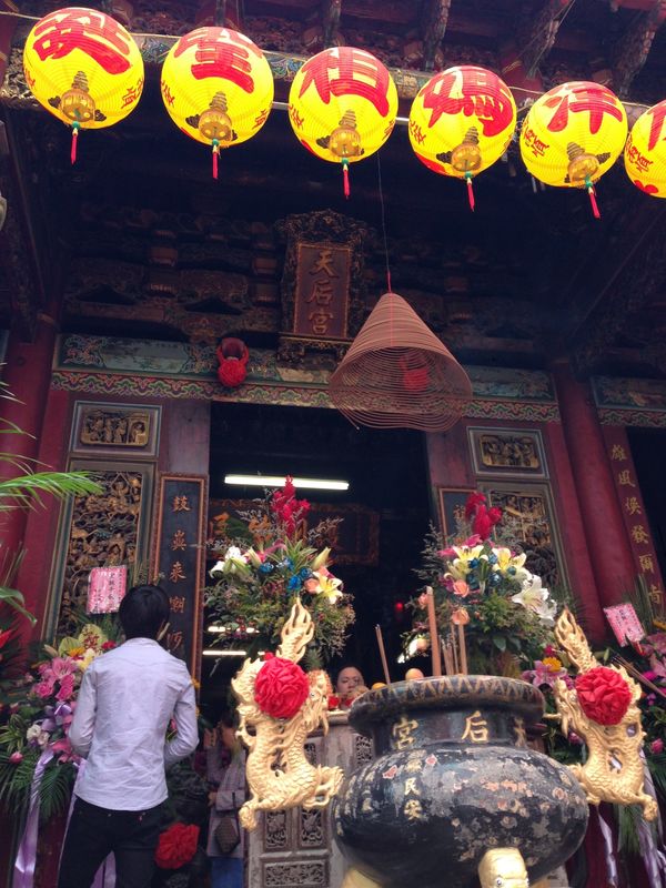 台湾・台北「初台湾」の写真：高雄、旗津老街