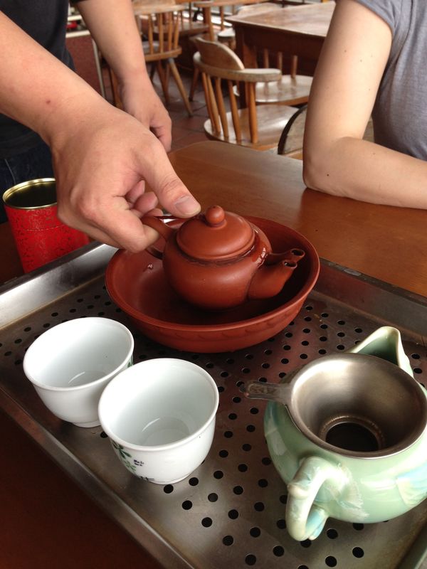 台湾・台北「初台湾」の写真：阿亮水餃が美味しすぎる