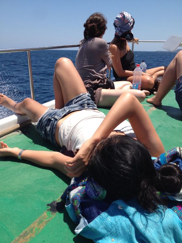 インドネシア・バリ「記念旅行」の写真：パダンバイからスピードボートに乗ってギリ...