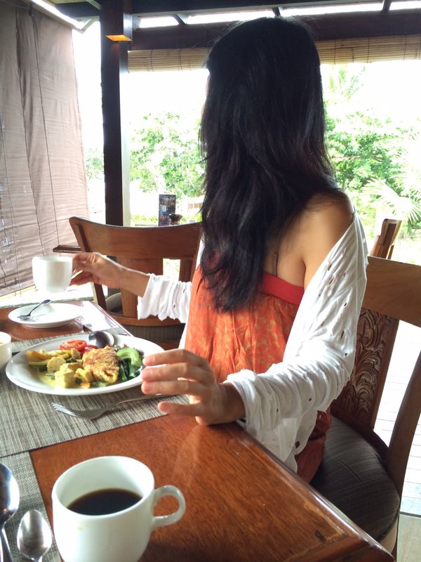 インドネシア・バリ「格安ビジネスクラス」の写真：アヤナの朝食は本当に美味しい
好き嫌いが...