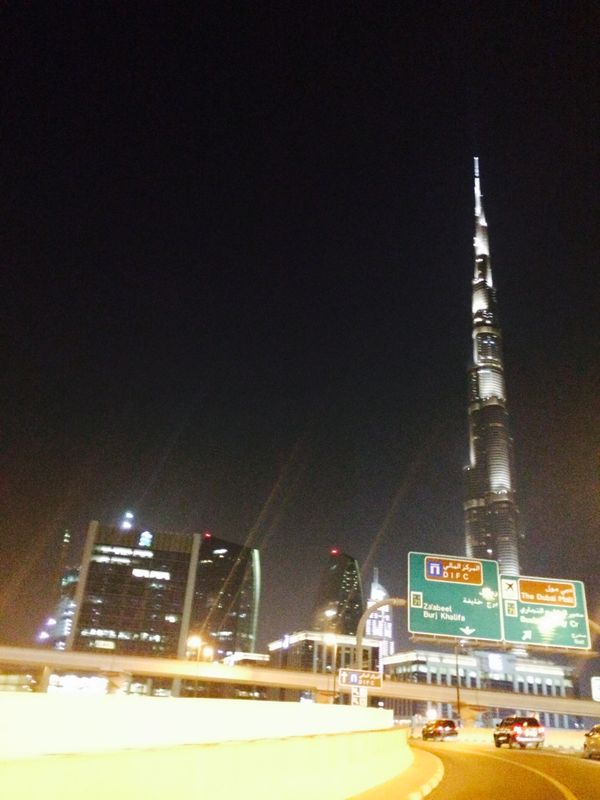 アラブ首長国連邦・ドバイ「初ドバイ」の写真：シャルル・ド・ゴールからドバイへ

そう...