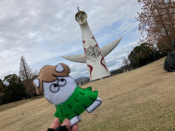 日本・大阪「let's大阪！」の写真：姪っ子とモノレールに乗って太陽の塔へ！
...