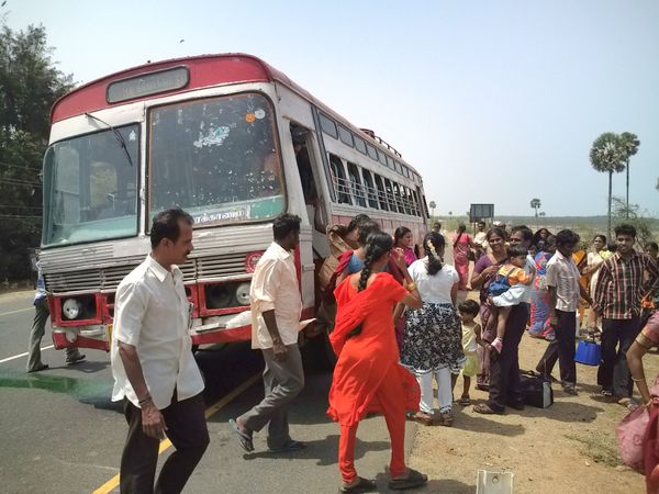 インド・デリー「灼熱のインド新婚旅行」の写真：インド南東部の町、マハーバリプラムに向か...