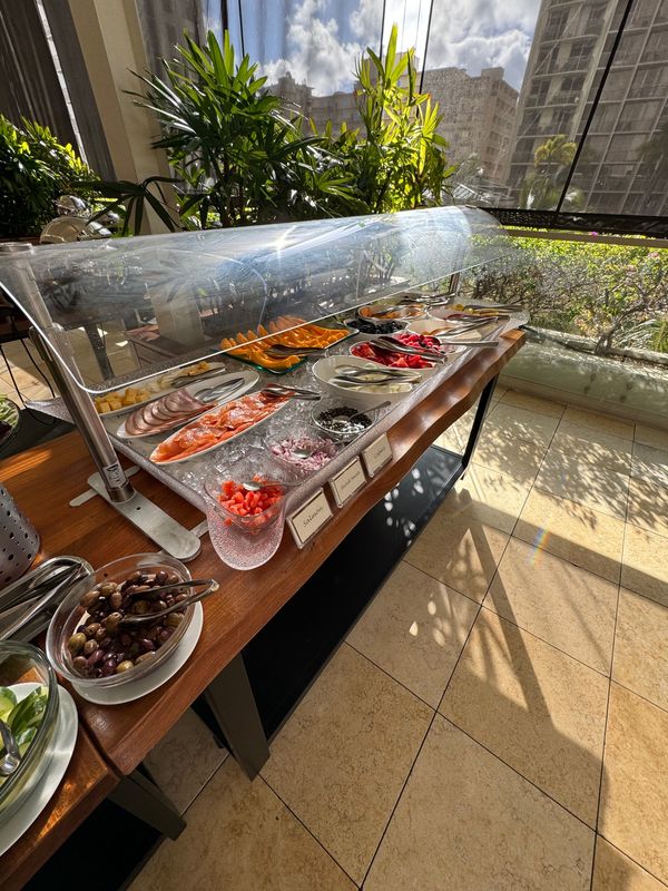 アメリカ(米国)・ハワイ「ハワイ」の写真：カライワイキキの朝食
トランプ時代とさほ...