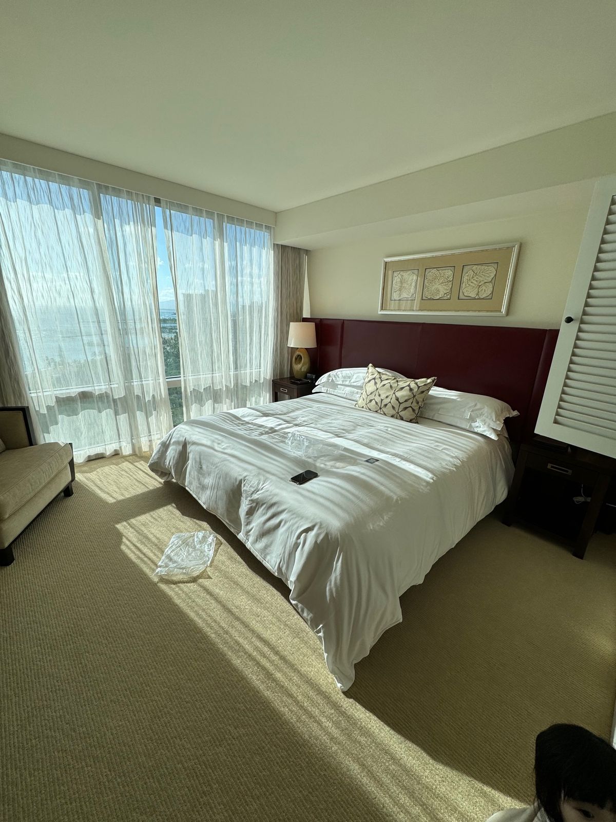 カライワイキキビーチ（トランプワイキキ）にチェックイン！

今回の部屋はデ...