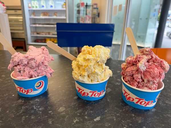 ニュージーランド・Auckland「 NZの旅」の写真：アイスが映えすぎてる
これでワンスクープ...