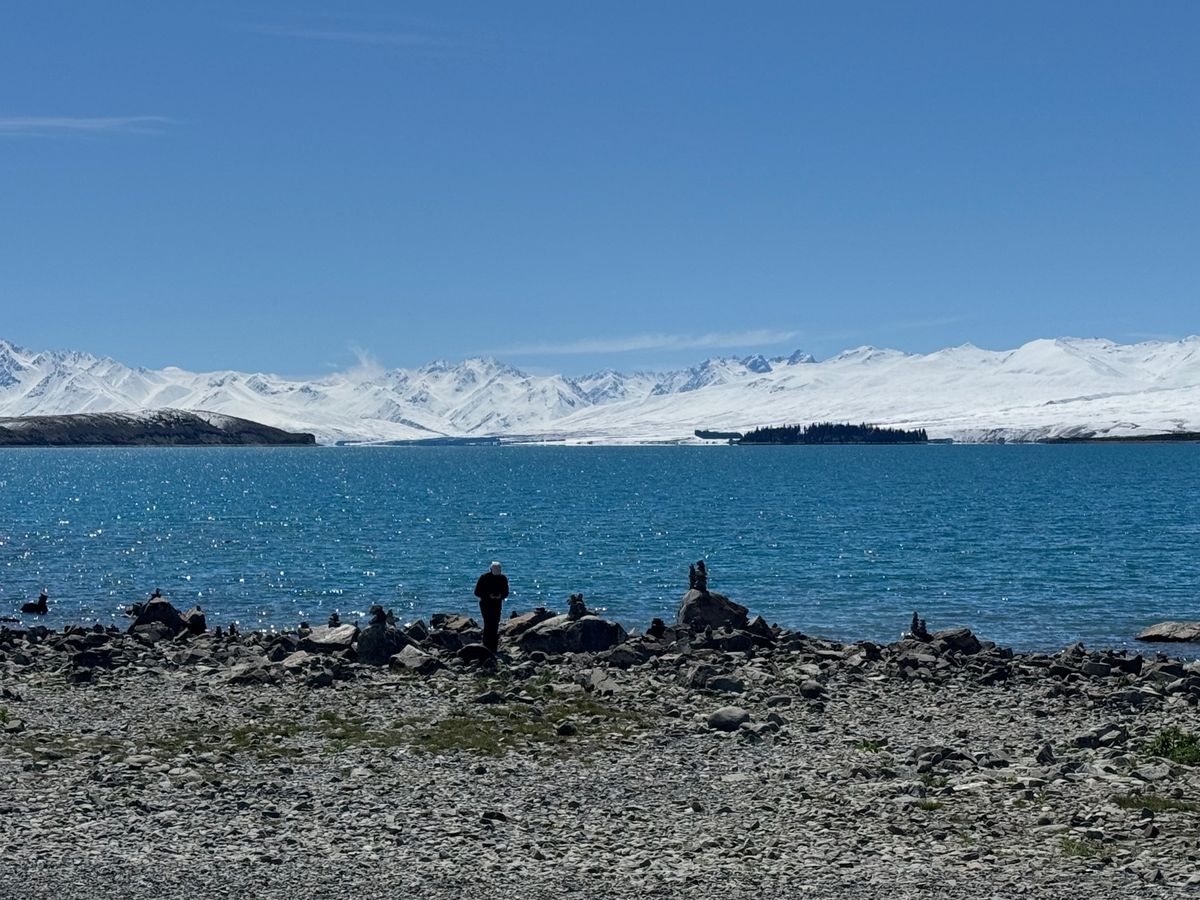 Tekapo
雪山背景の景色、星空は想像以上でした。
