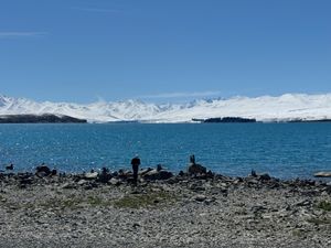 Tekapo
雪山背景の景色、星空は想像以上でした。