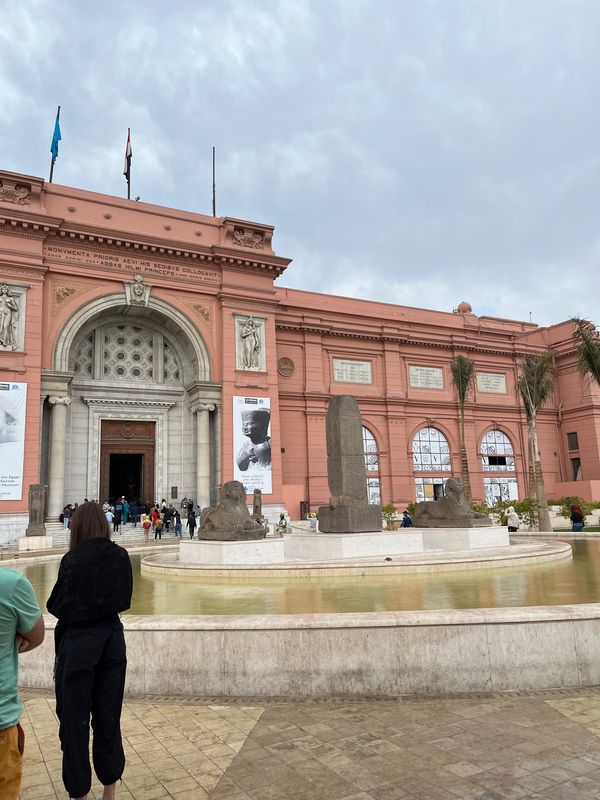 エジプト・カイロ「エジプト」の写真：エジプト考古学博物館
ツタンカーメンの黄...