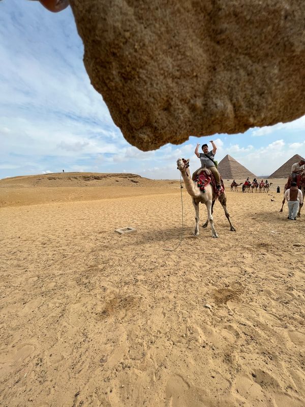 エジプト・カイロ「エジプト」の写真：ギザのピラミッド