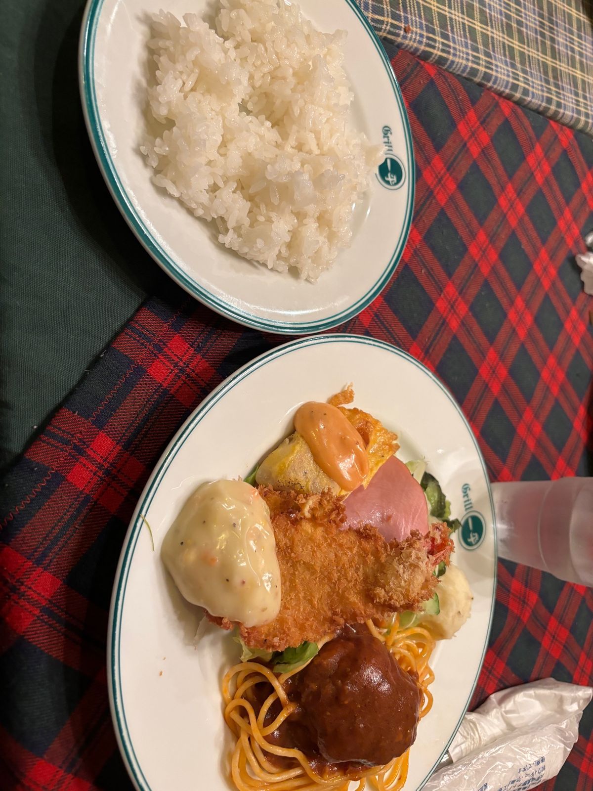 グリル一平の王道洋食！ご馳走様でした😋