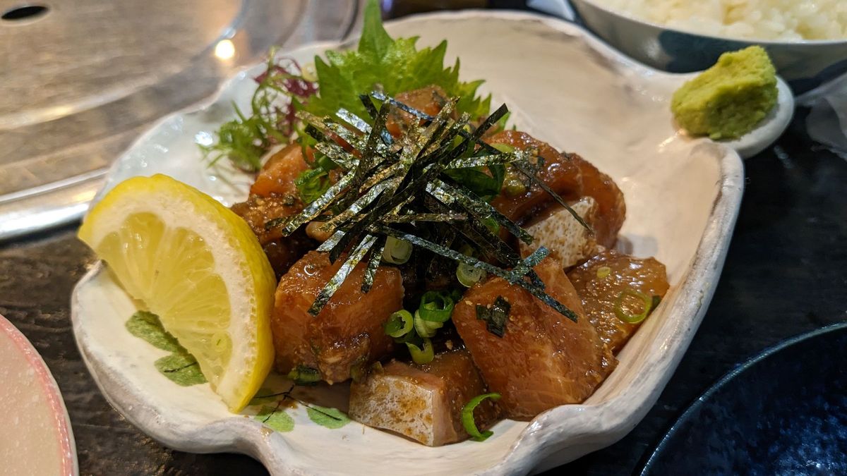 大分のトリ天とりゅうきゅう。
かなり安めの居酒屋で食べたが美味かった。
大...