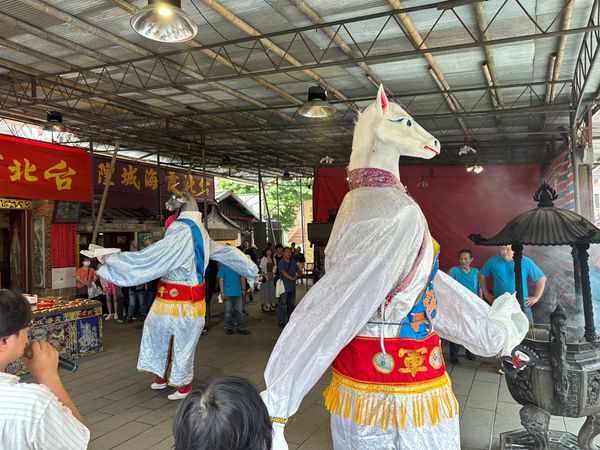 台湾・台北「台湾旅行（滞在2日弾丸旅行）」の写真：6/8
廸化街でイベント見学後は阿（牡蠣...
