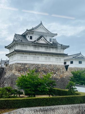 福山城@福山駅から