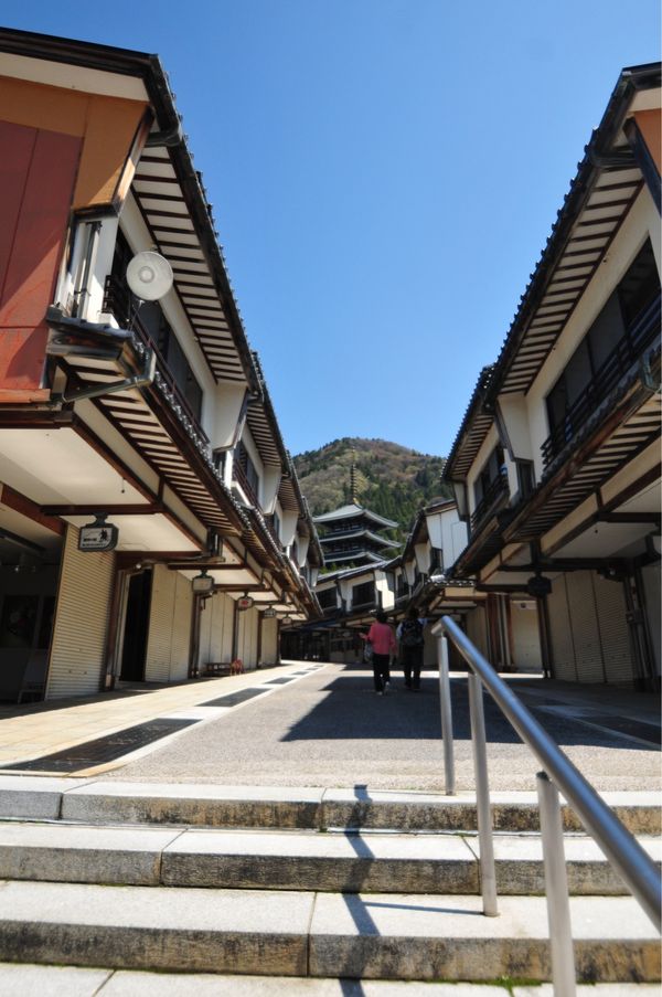 日本・福井県「下呂温泉旅行」の写真：越前大仏大きかった
大仏殿の中は冷んやり...