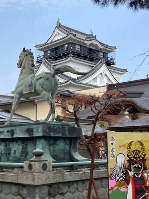 岡崎城　御礼参り