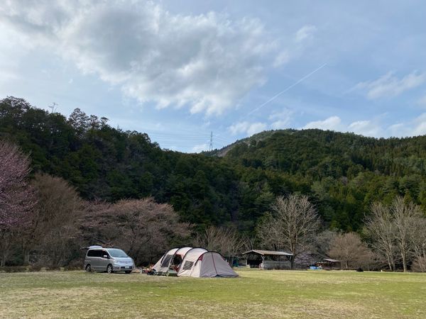日本・兵庫県「魚ヶ滝荘キャンプ場（ツ」の写真