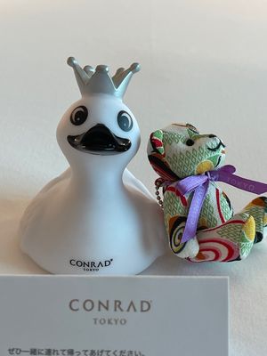 さすがコンラッド東京のスイートルーム