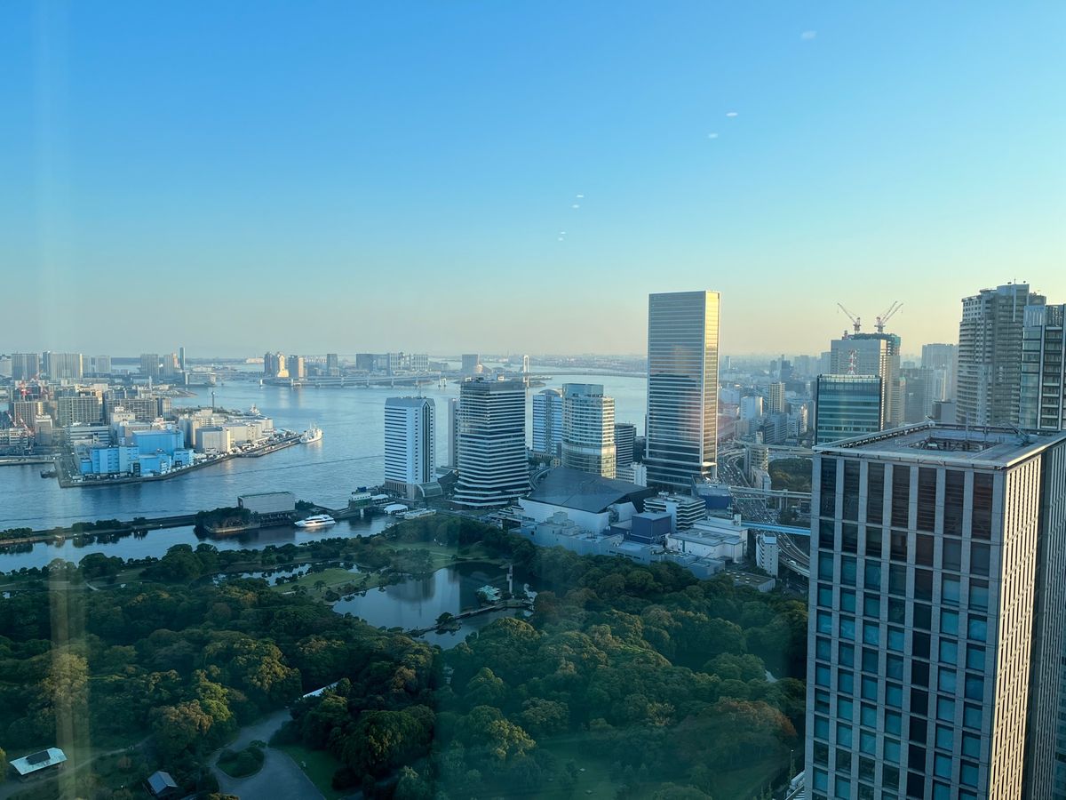 さすがコンラッド東京のスイートルーム