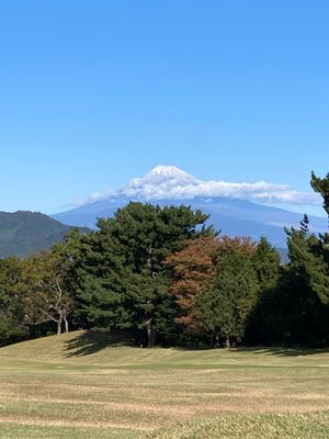 修善寺カントリークラブ。今回は鹿見れず。