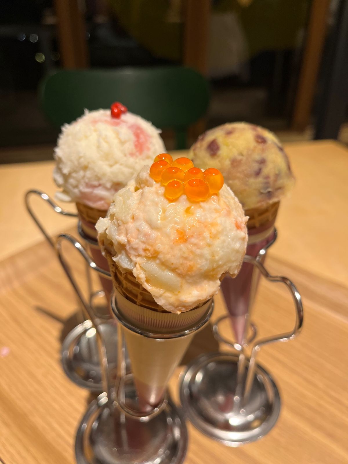 なんとポテサラ！！
色々な種類があって、味によってじゃがいもの品種を変えて...