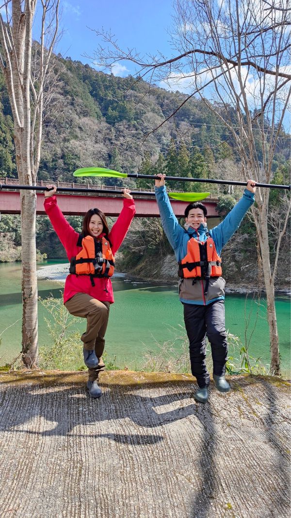 日本・高知県「高知 BD trip🎂」の写真：仁淀川クリスタルカヤック
