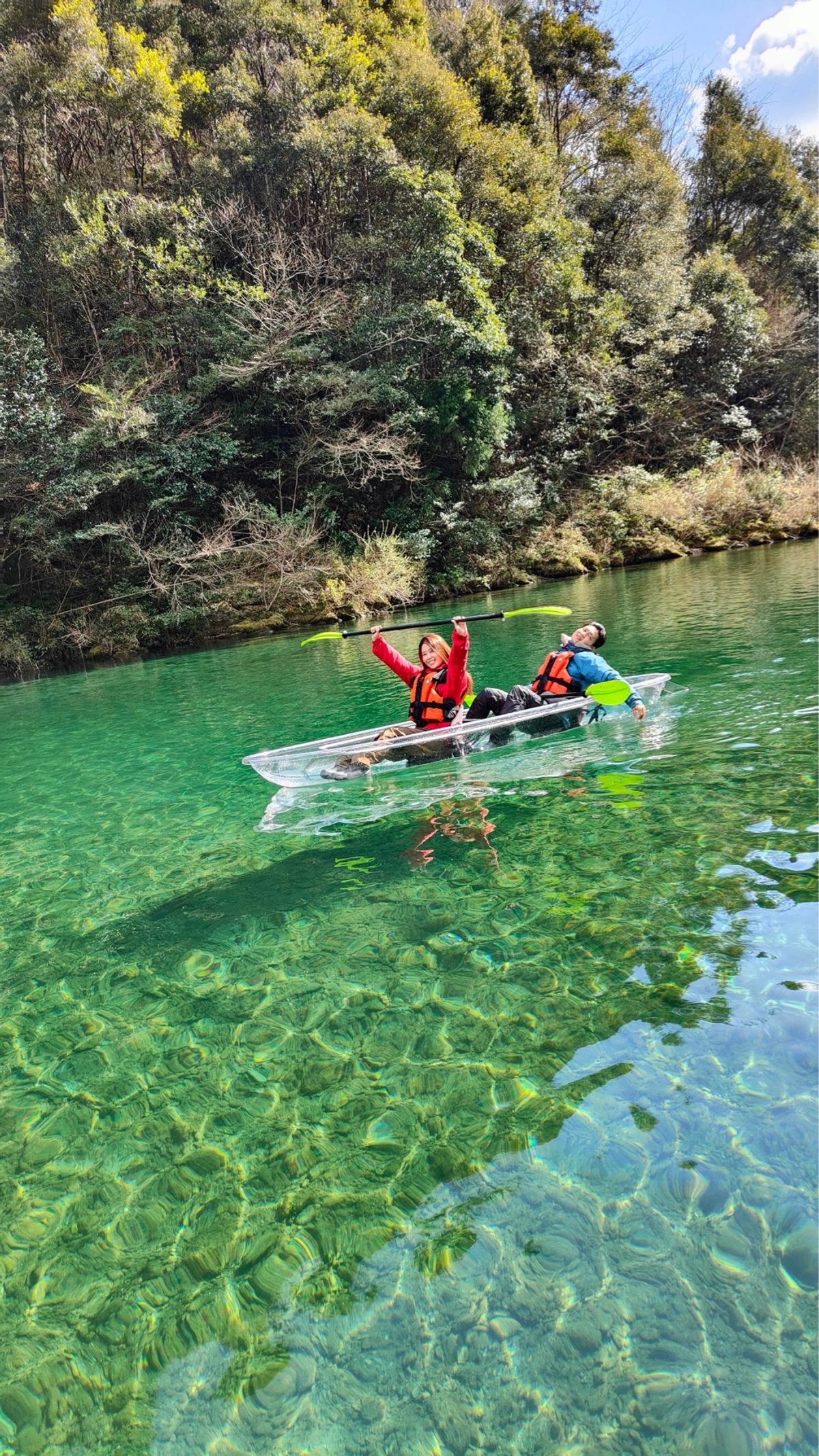 仁淀川クリスタルカヤック