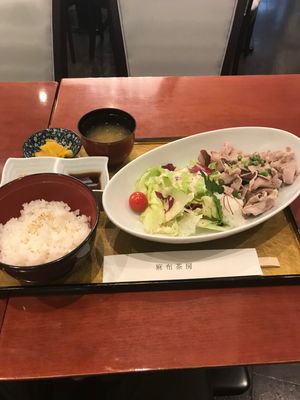 （撮影場所）
東京都台東区 麻布茶房アトレ上野店
豚しゃぶおろし御膳 ＋ ...