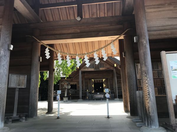 日本・福島県「東北第2位の都市郡山市から歴史の街会津若松への旅」の写真：【撮影場所】
福島県郡山市 開成山大神宮...