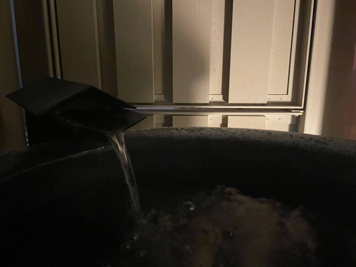 星のや 界 別府
せっかく景色の良い部屋だったのにあいにくの雨