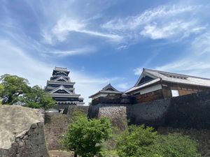 熊本城。ちょーカッコよかった✨
天気もよくすごい綺麗✨まだまだ復興中もある...