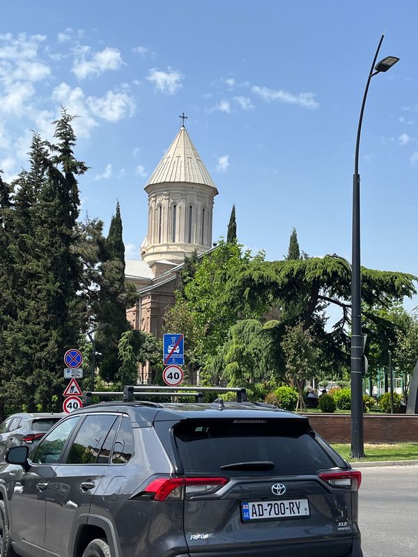 ジョージア・トビリシ「GWジョージア2024🇬🇪」の写真：トビリシ市内①