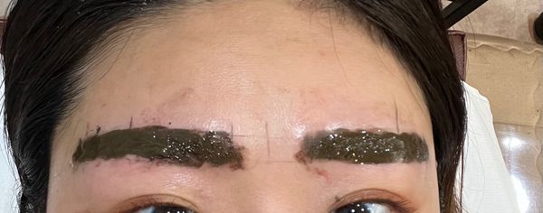 大韓民国 (韓国)・ソウル「ソウル2泊３日❤︎」の写真：２日目❤︎
明洞で眉毛のアートメイク&amp;フ...