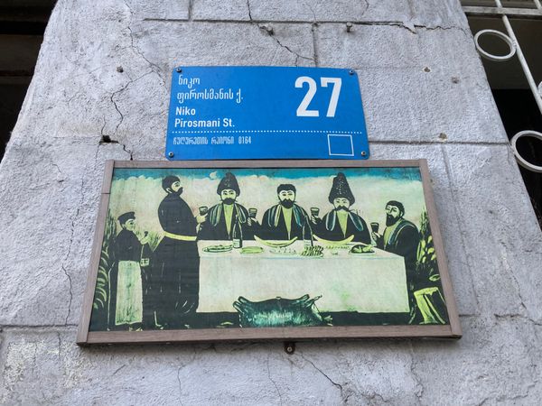 ジョージア・トビリシ「ジョージア」の写真：早起きしてトビリシ中央駅から出発の山間部...