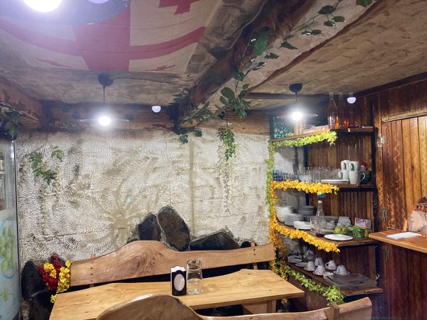 ジョージア・トビリシ「ジョージア」の写真：メスティア
煮込みのアジャプサンダリやr...